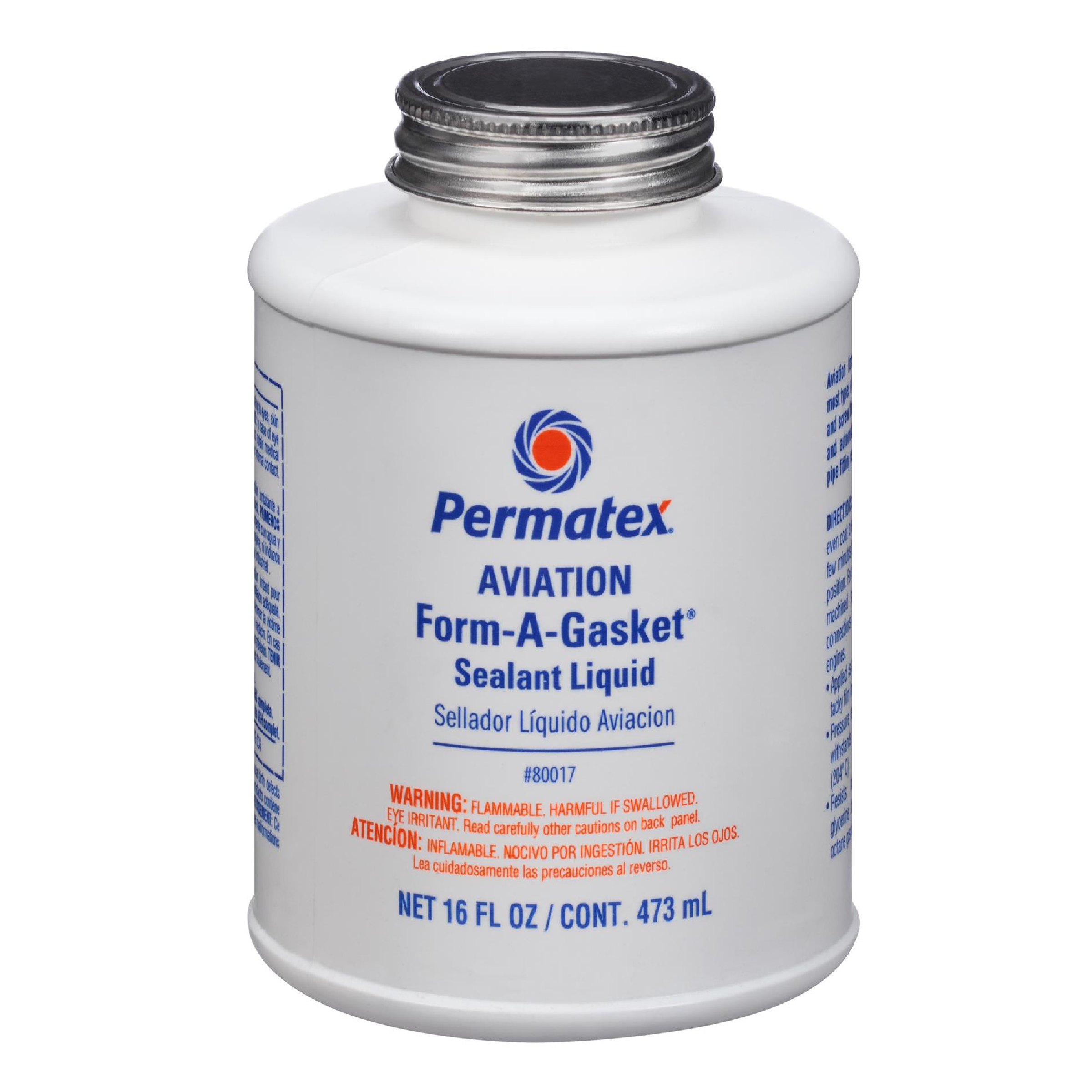 Permatex 80017 Aviation FORM A Gasket No. 3 Sealant Liquid